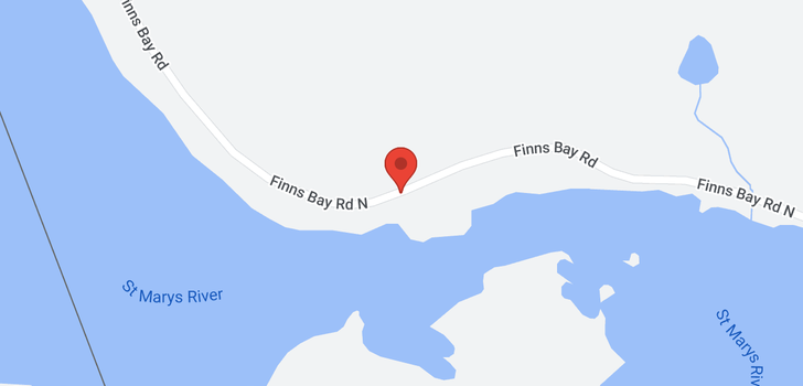 map of 305 Finns Bay Road N